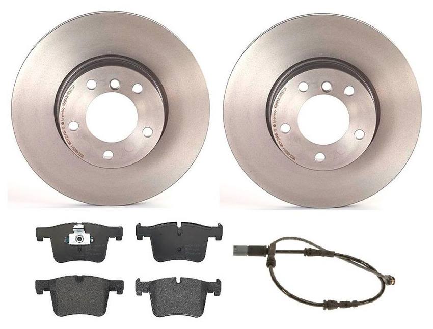 BMW Brembo Brake Kit - Pads and Rotors Front (312mm) (Low-Met) 34356792289 - Brembo 1514553KIT